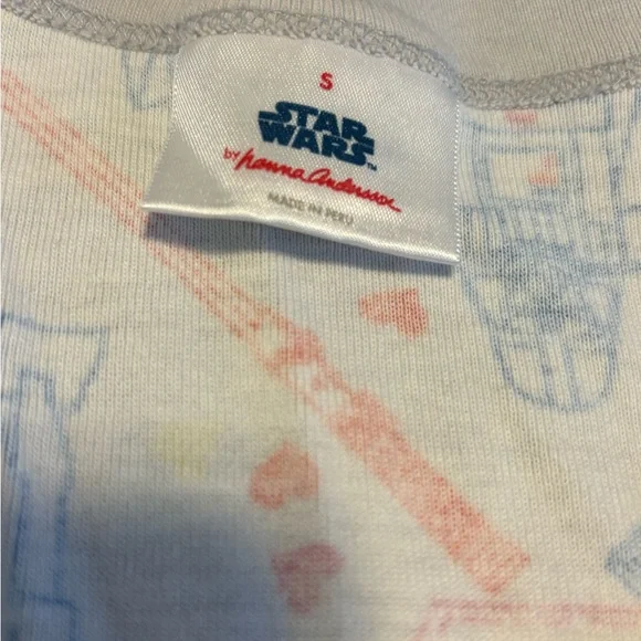 Hanna Andersson Pajamas, Women’s, S, Star Wars, Valentines, Valentine, Organic - Picture 4 of 11